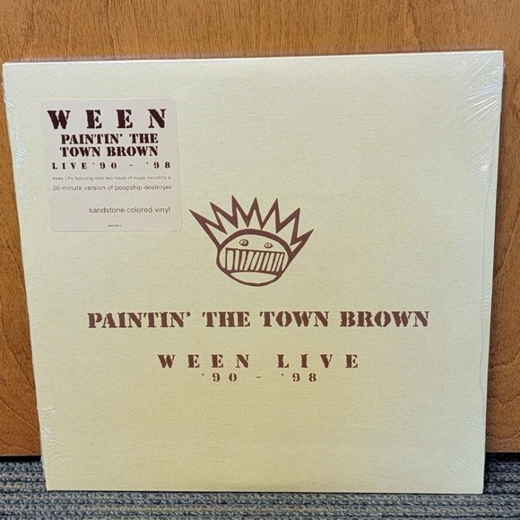 Ween Paintin' The Town Brown 3-LP ~ Exclusive Color ~ Ltd Ed of 600 ~ Brand New! - Picture 2 of 3